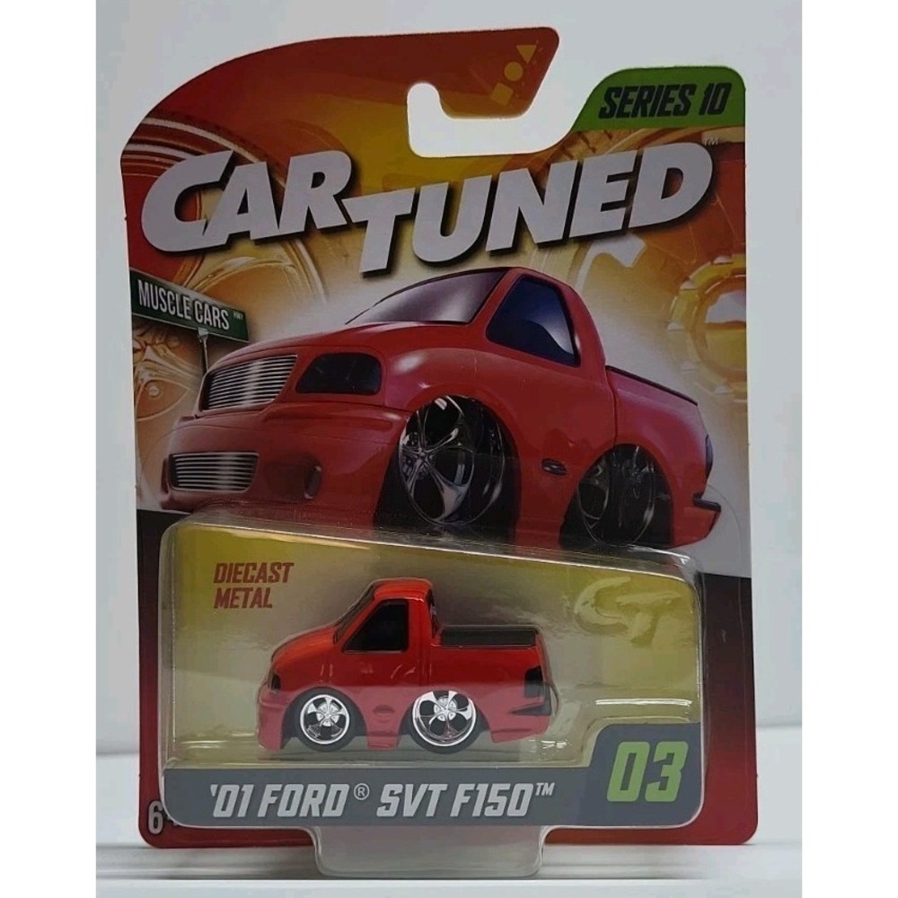 2026 MGA Entertainment Car Tuned Muscle Cars 01 Ford Svt F150 Series 10 Red Toy